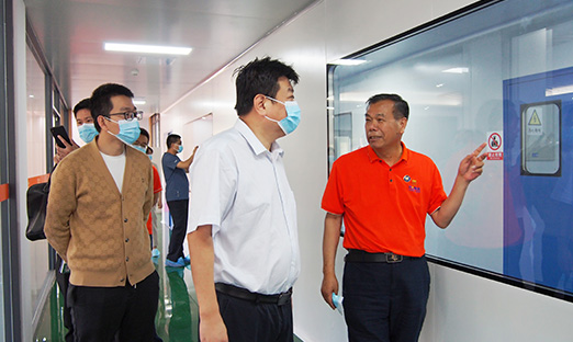 oety欧亿体育CTC技术获肥城市卫生健康局鹿森书记高度认可
