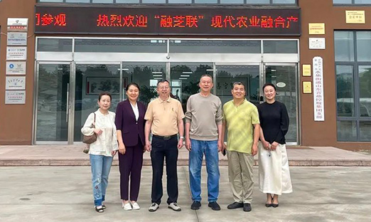 “融芝联”现代农业融合产业园董事长谢宁一行莅临集团参观洽谈，共谋神农架植物胚性干细胞板块合作