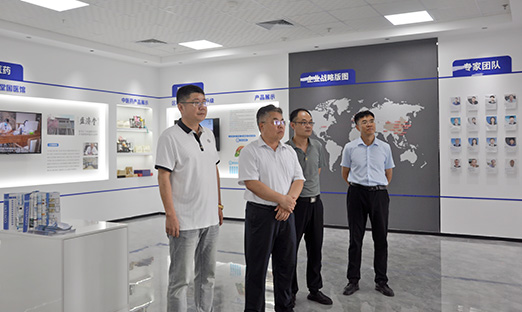 青岛中德生态园领导一行莅临oety欧亿体育集团，探索大健康产业合作之路