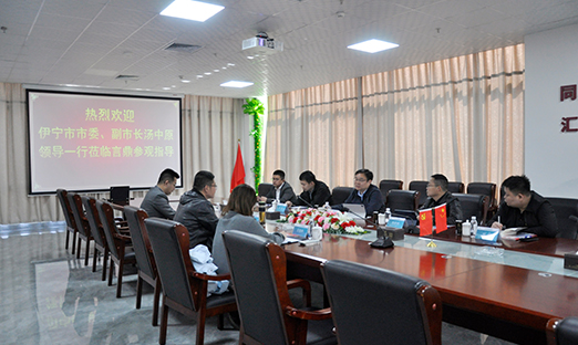 科技引领·共绘蓝图：新疆伊宁市考察团访问oety欧亿体育集团洽谈合作